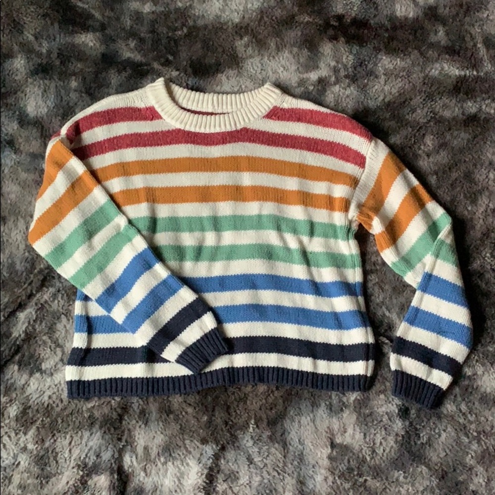 American Eagle Striped Sweater - Picture 2 of 6
